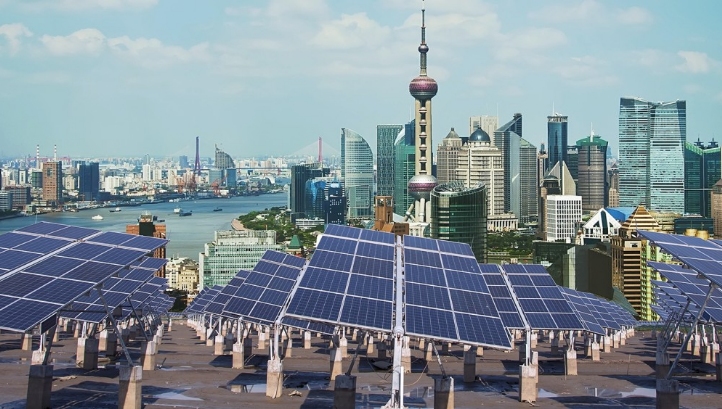 Walmart hopes the move will encourage greater disclosure and innovation from suppliers. Pictured: Solar arrays operated by Walmart China